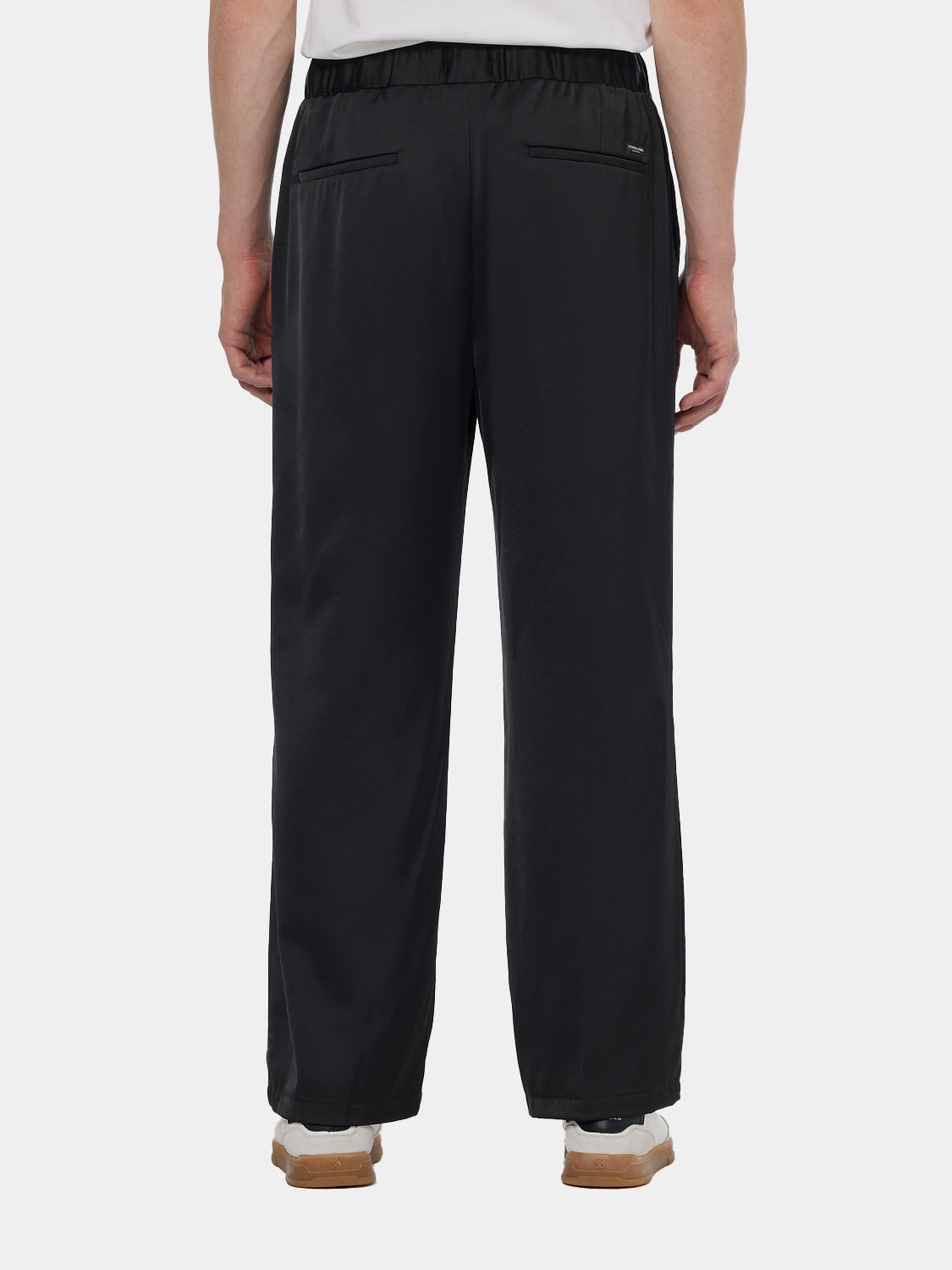 Heavy satin joggers