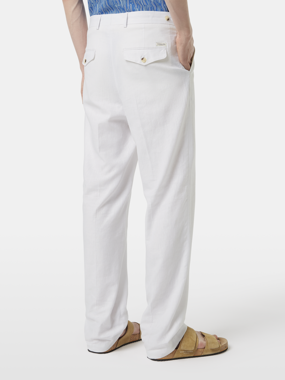 Pleated chinos - Scotch & Soda NZ