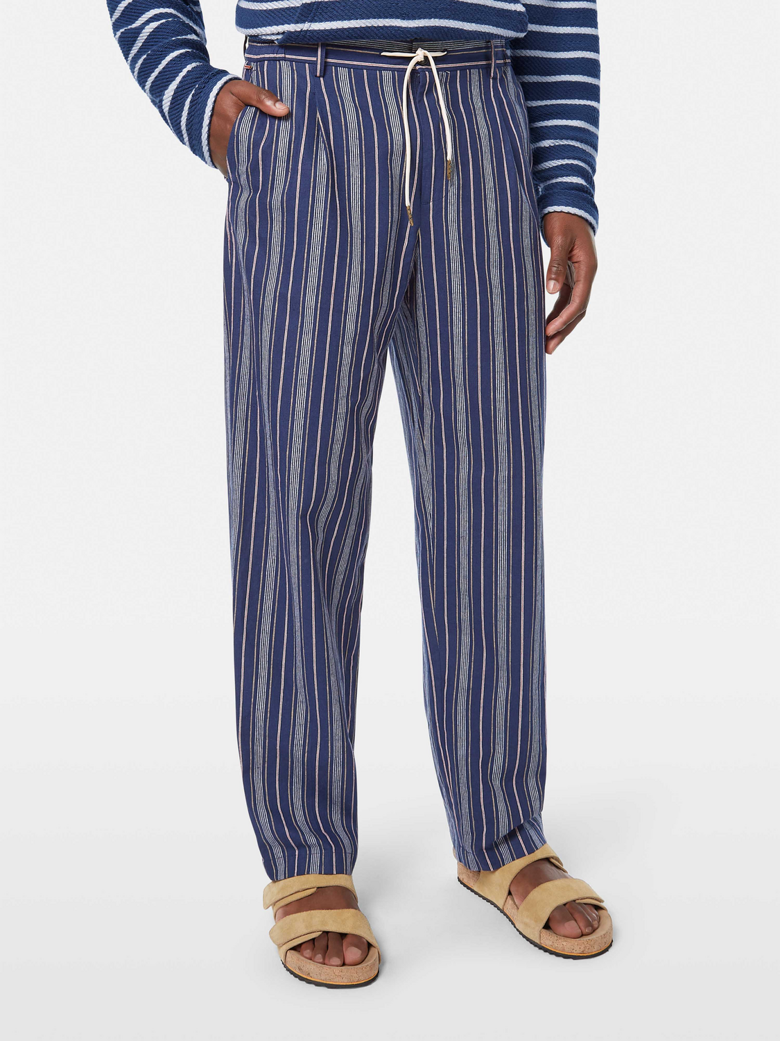 Striped joggers - Scotch & Soda NZ