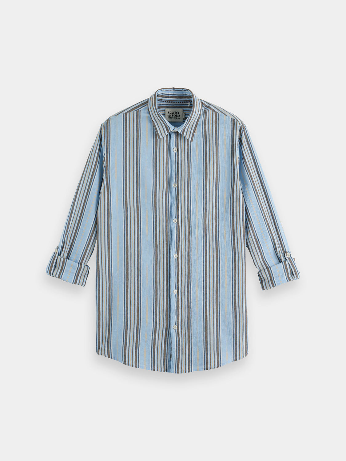 Crinkle shirt - Scotch & Soda NZ