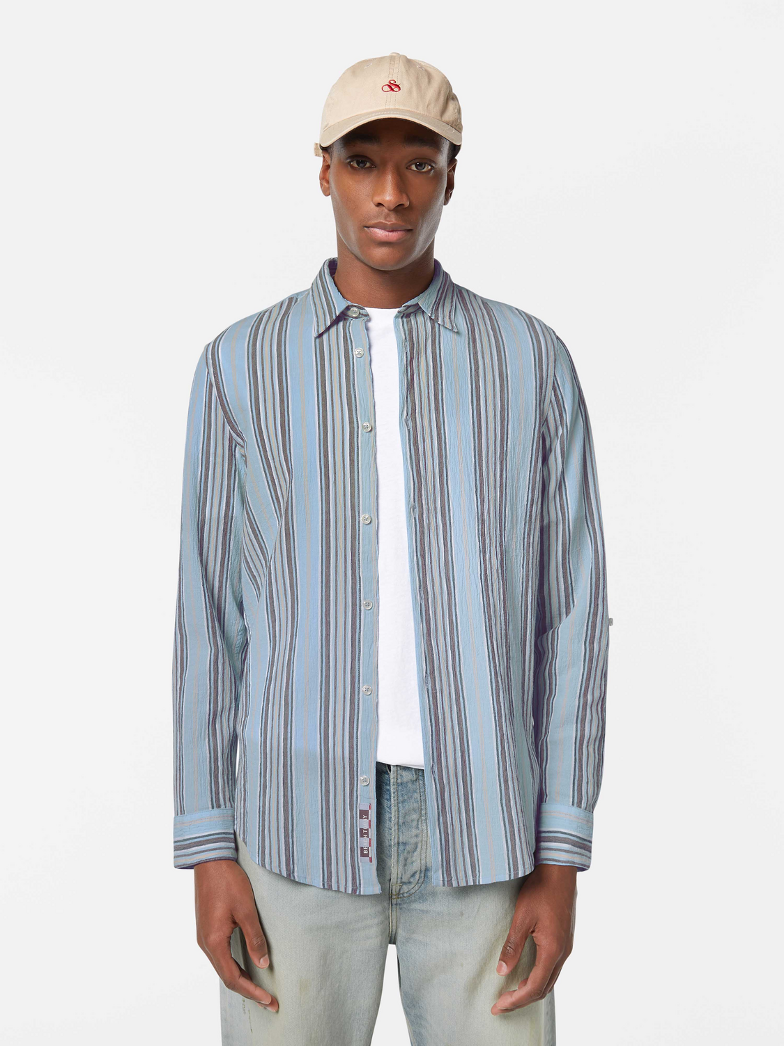 Crinkle shirt - Scotch & Soda NZ