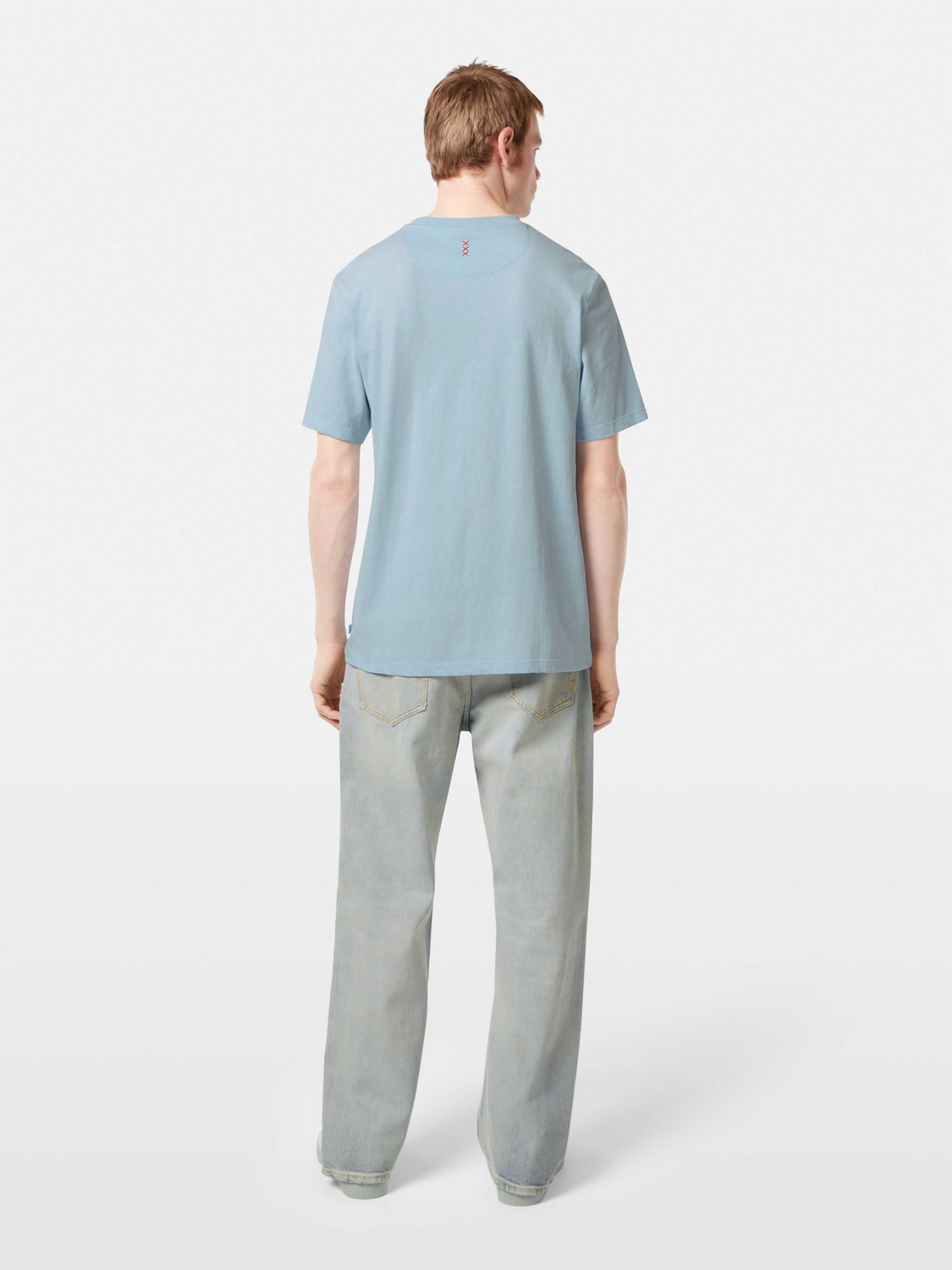 Cotton-linen t-shirt - Scotch & Soda NZ