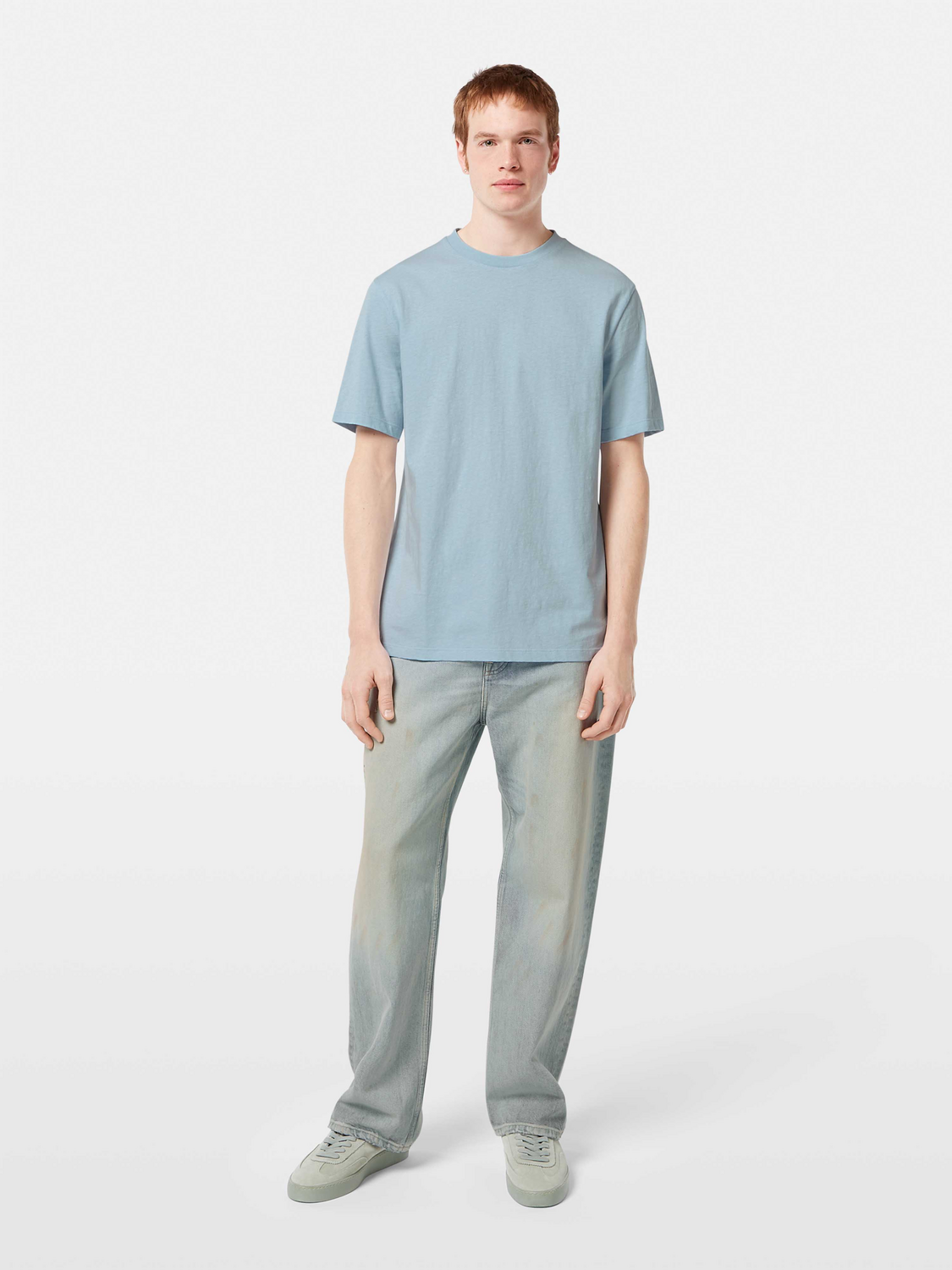 Cotton-linen t-shirt - Scotch & Soda NZ