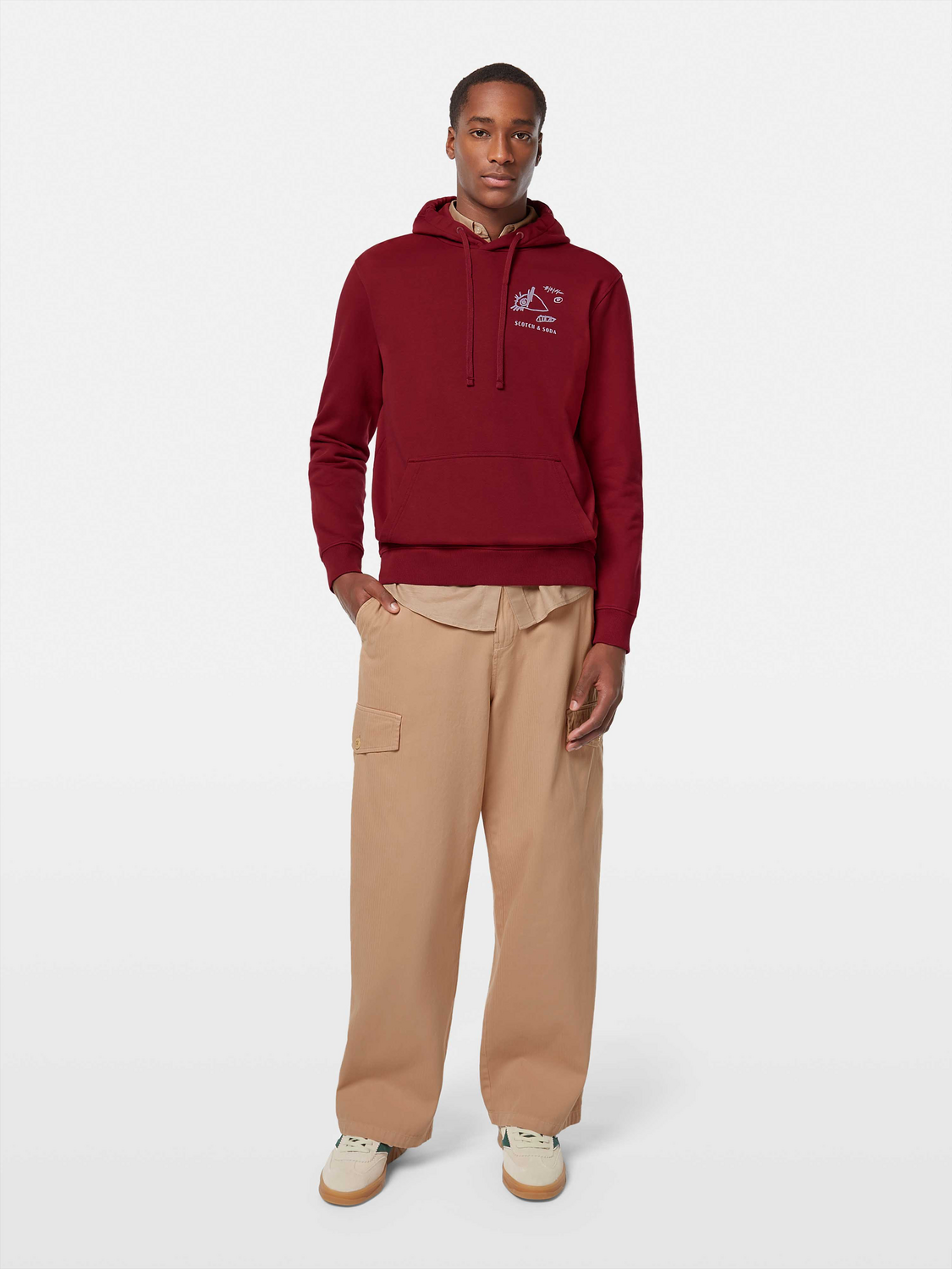 Artwork hoodie - Scotch & Soda NZ