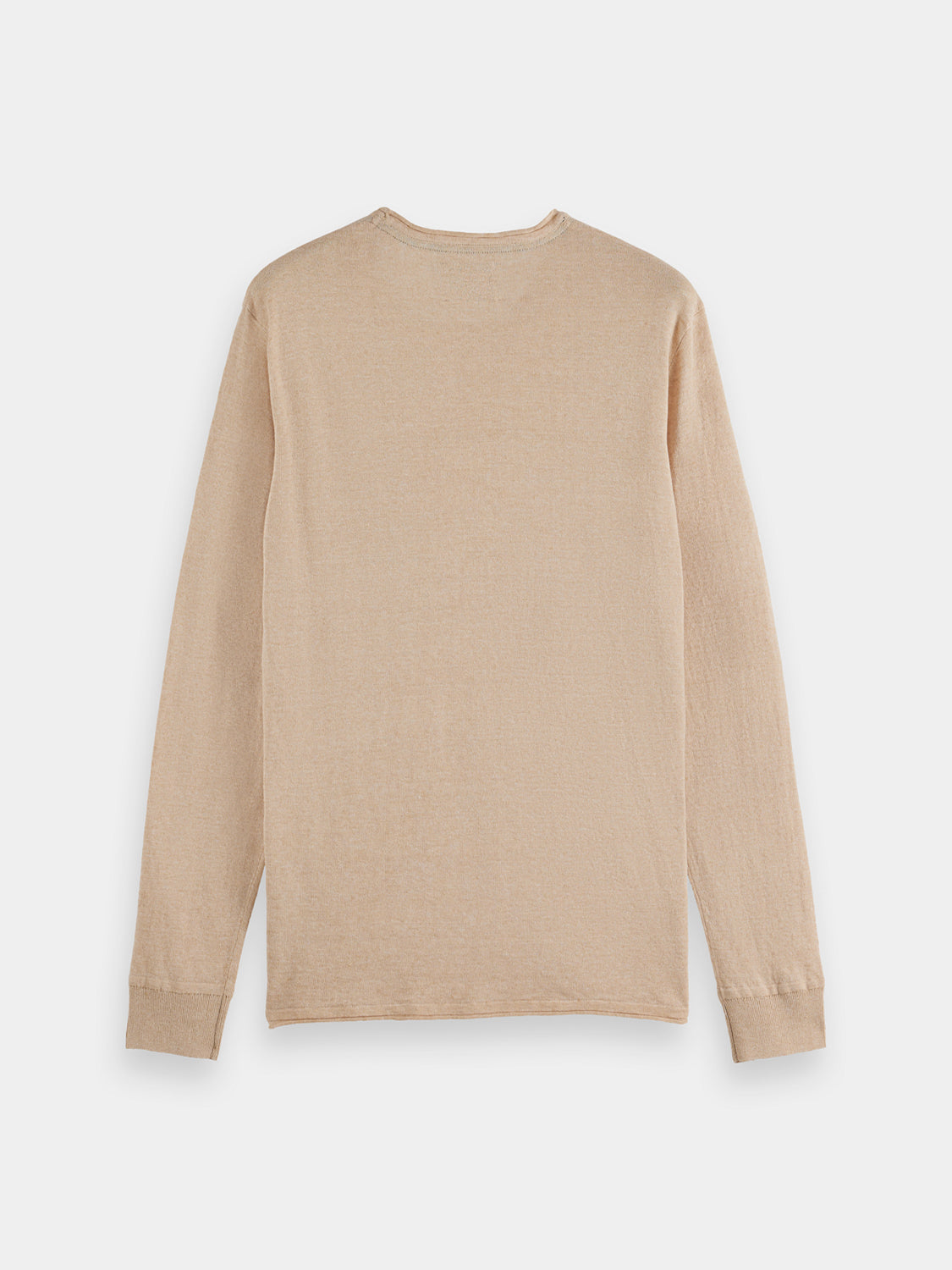 Linen blend pullover - Scotch & Soda NZ