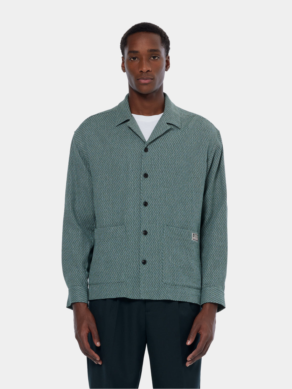 Structured overshirt