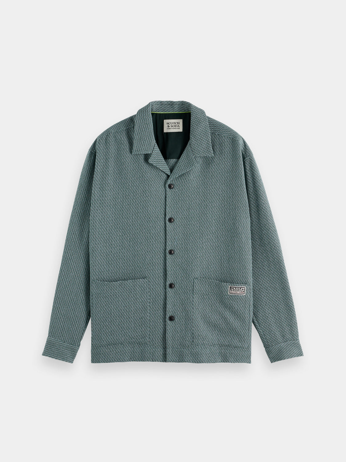 Structured overshirt