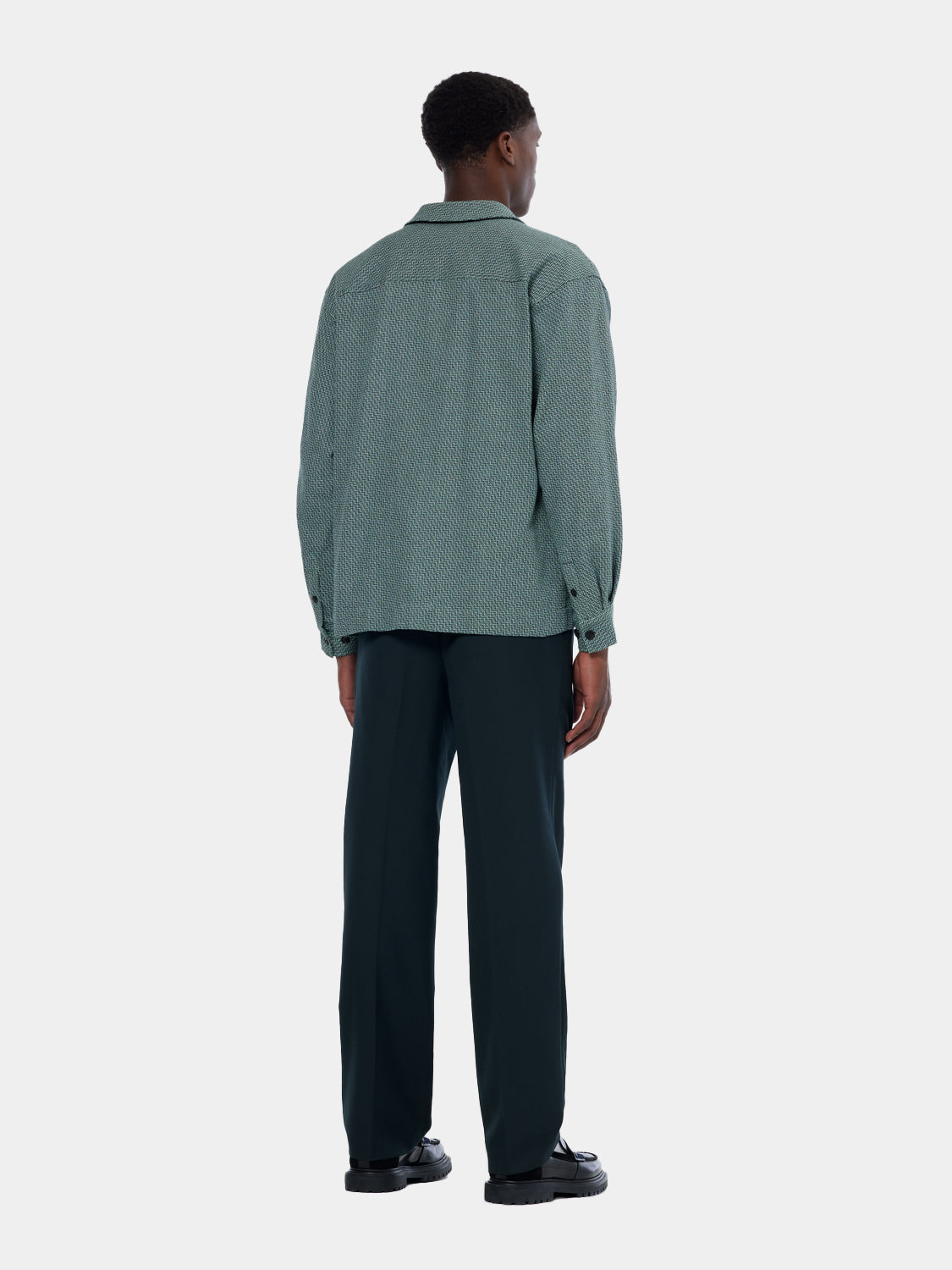 Structured overshirt