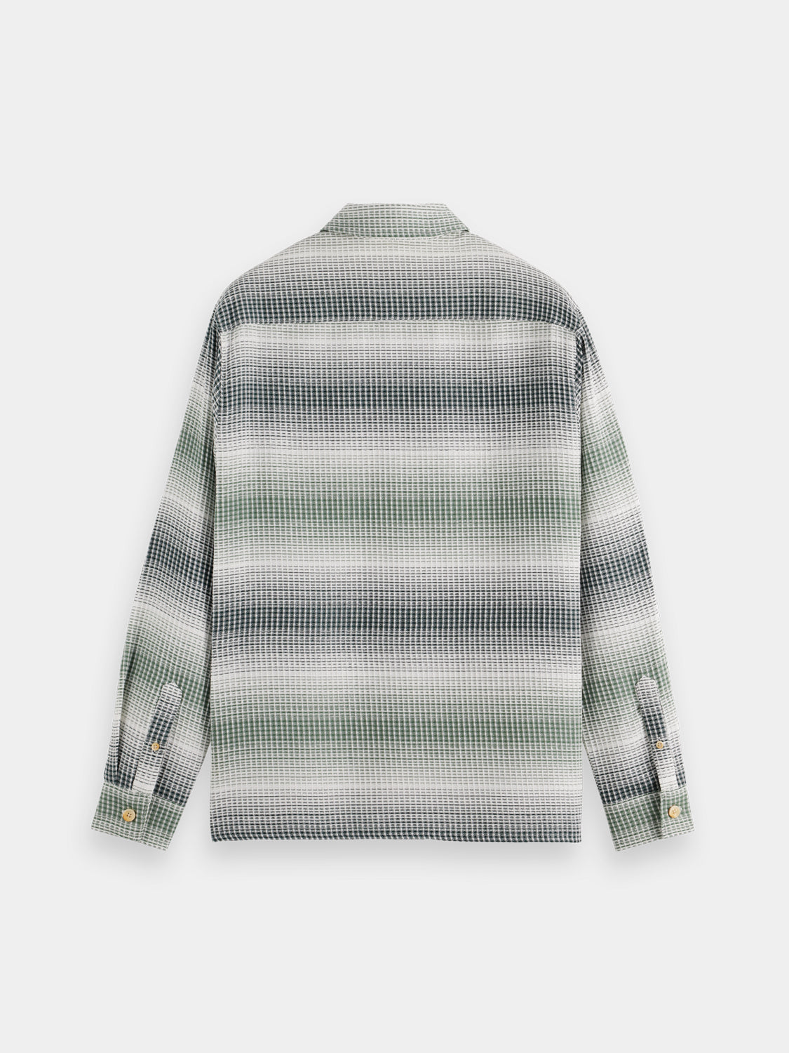 Striped waffle shirt