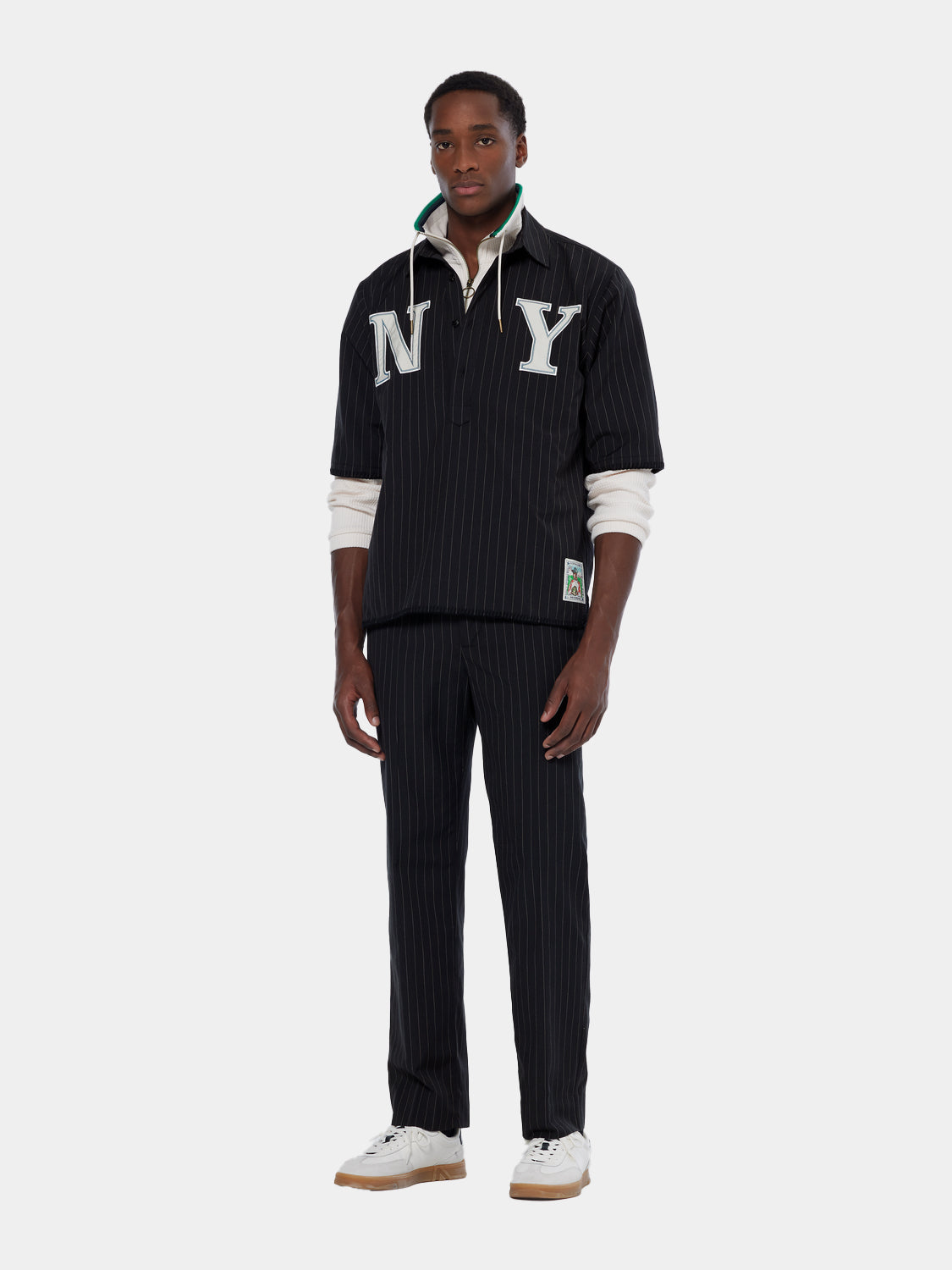 Tailored baseball shirt - Scotch & Soda NZ