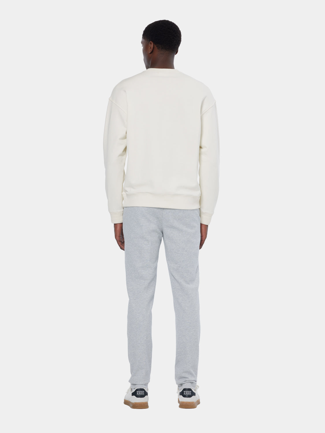 Embroidered artwork sweatshirt - Scotch & Soda NZ