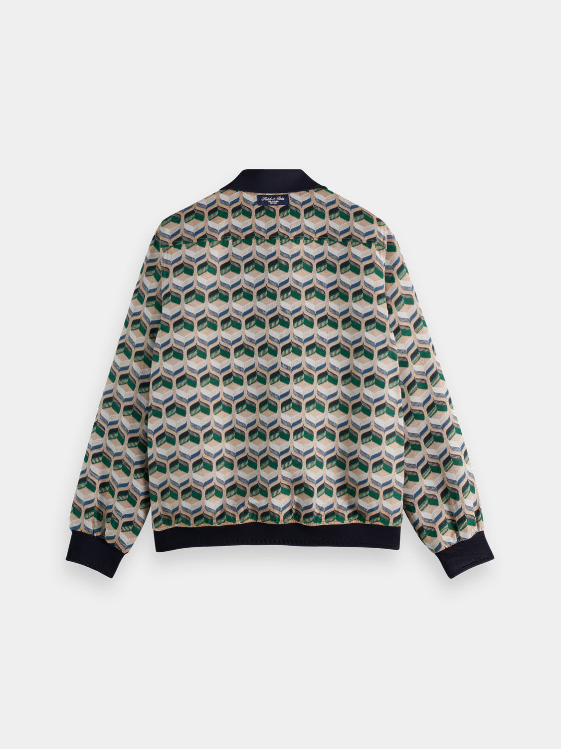 Jacquard tracksuit jacket - Scotch & Soda NZ