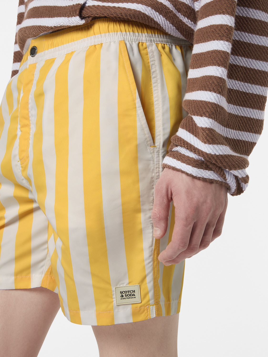 Striped swimshorts - Scotch & Soda NZ