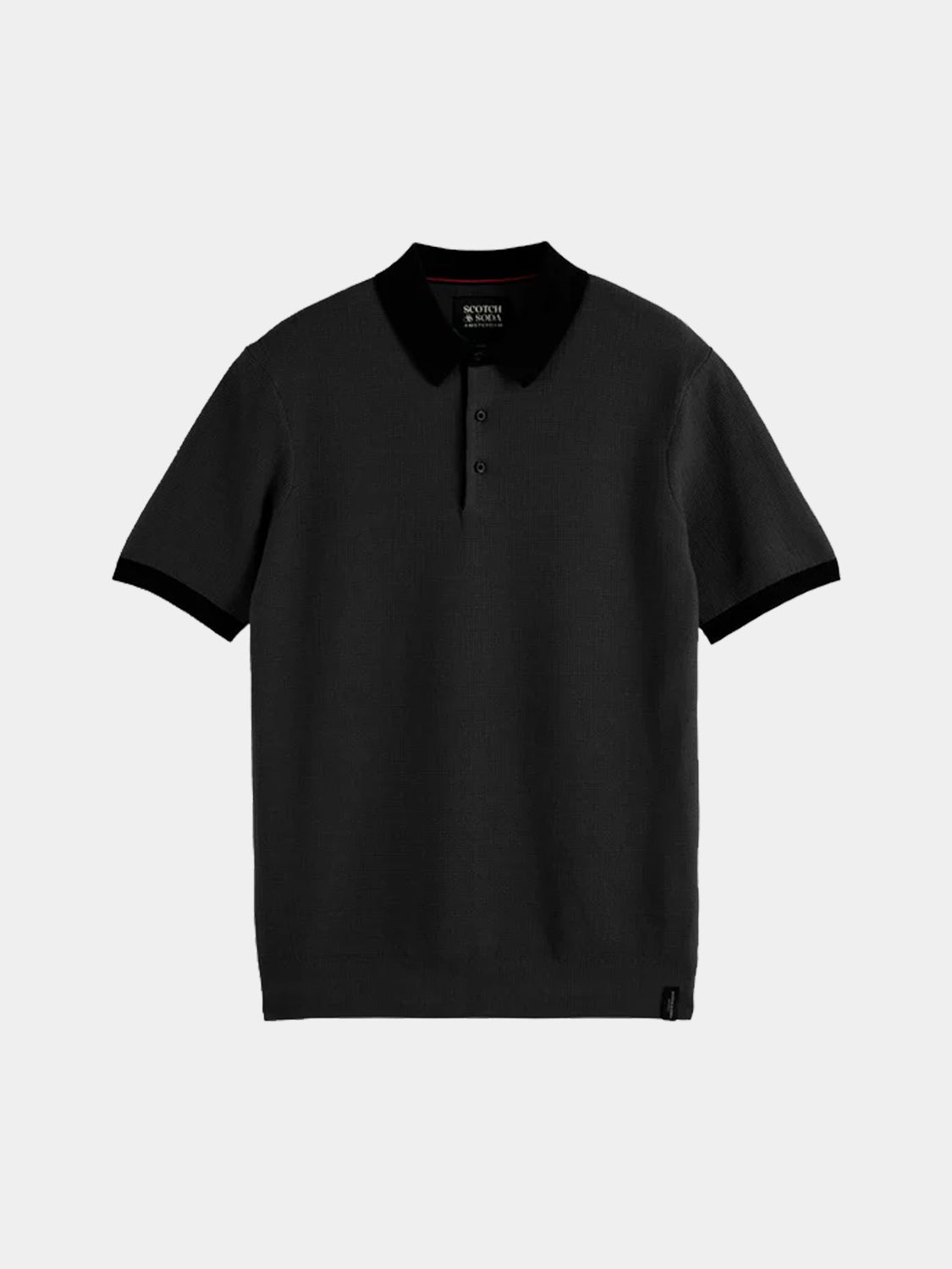 Knitted polo