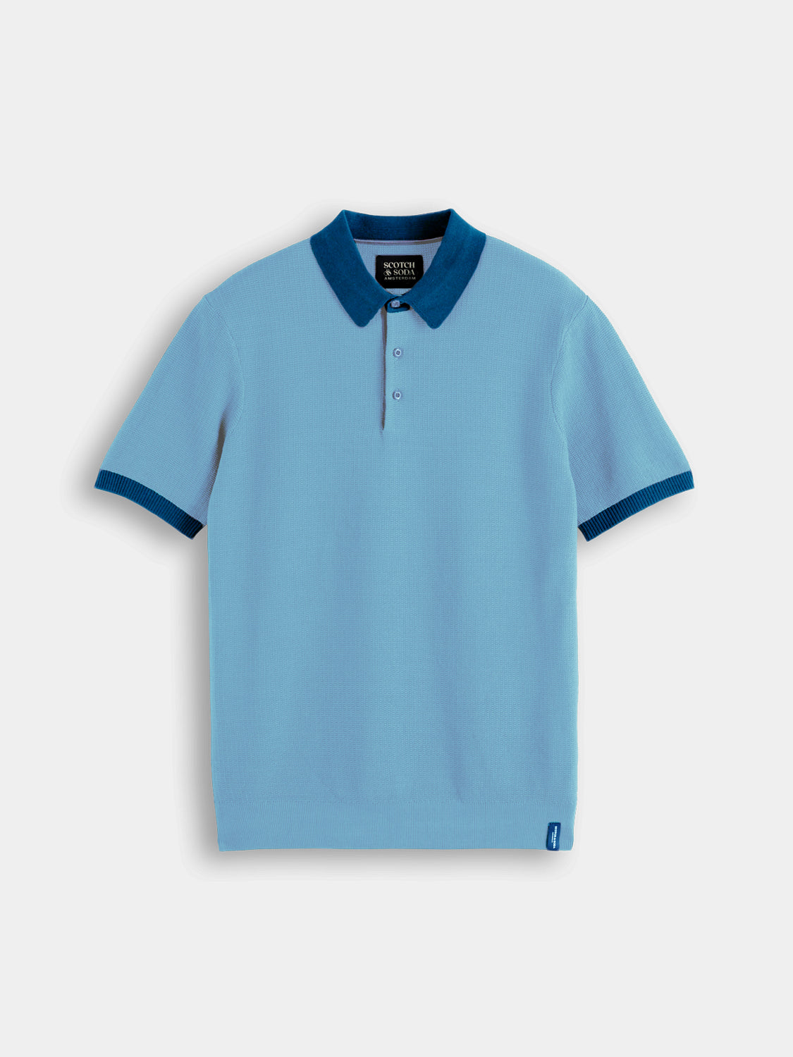 Knitted polo