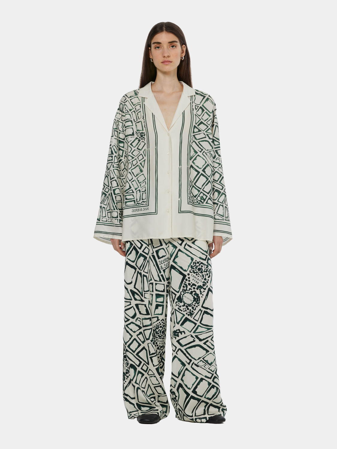 Eleni wide fit pants