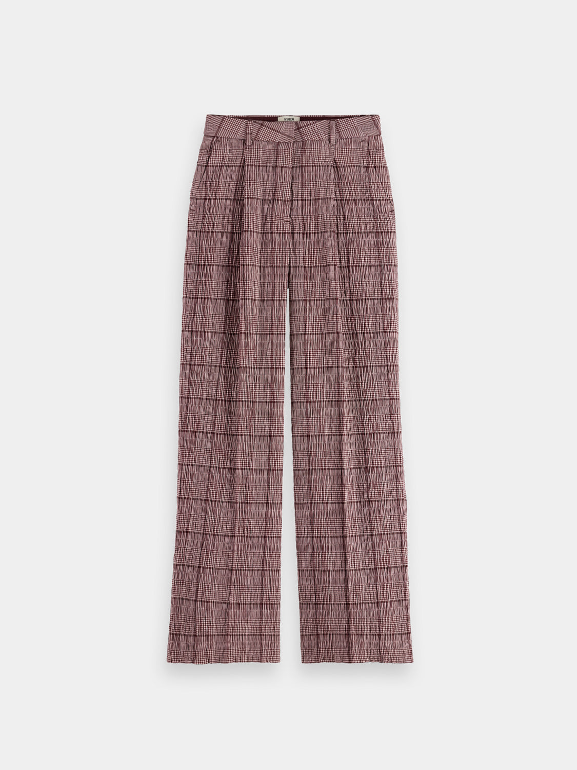 Rose wide-fit pants by Scotch & Soda, featuring relaxed fit and stylish design, shown in a full-length image.