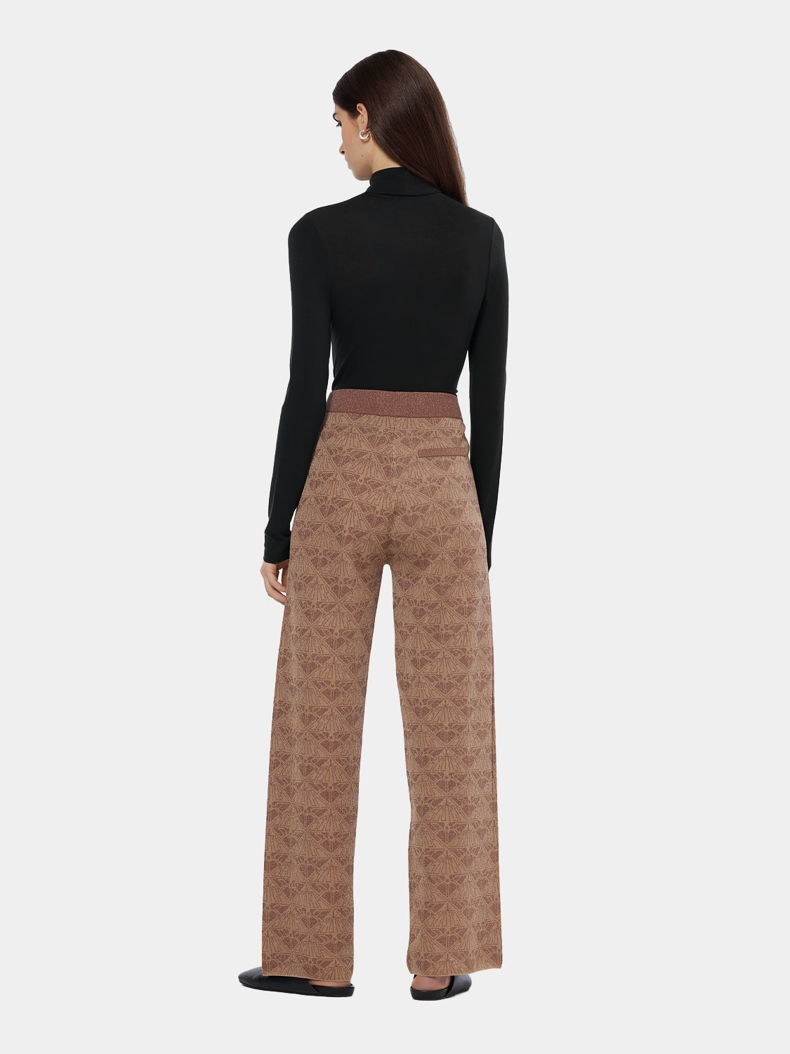 Monogram jacquard pants - Scotch & Soda NZ