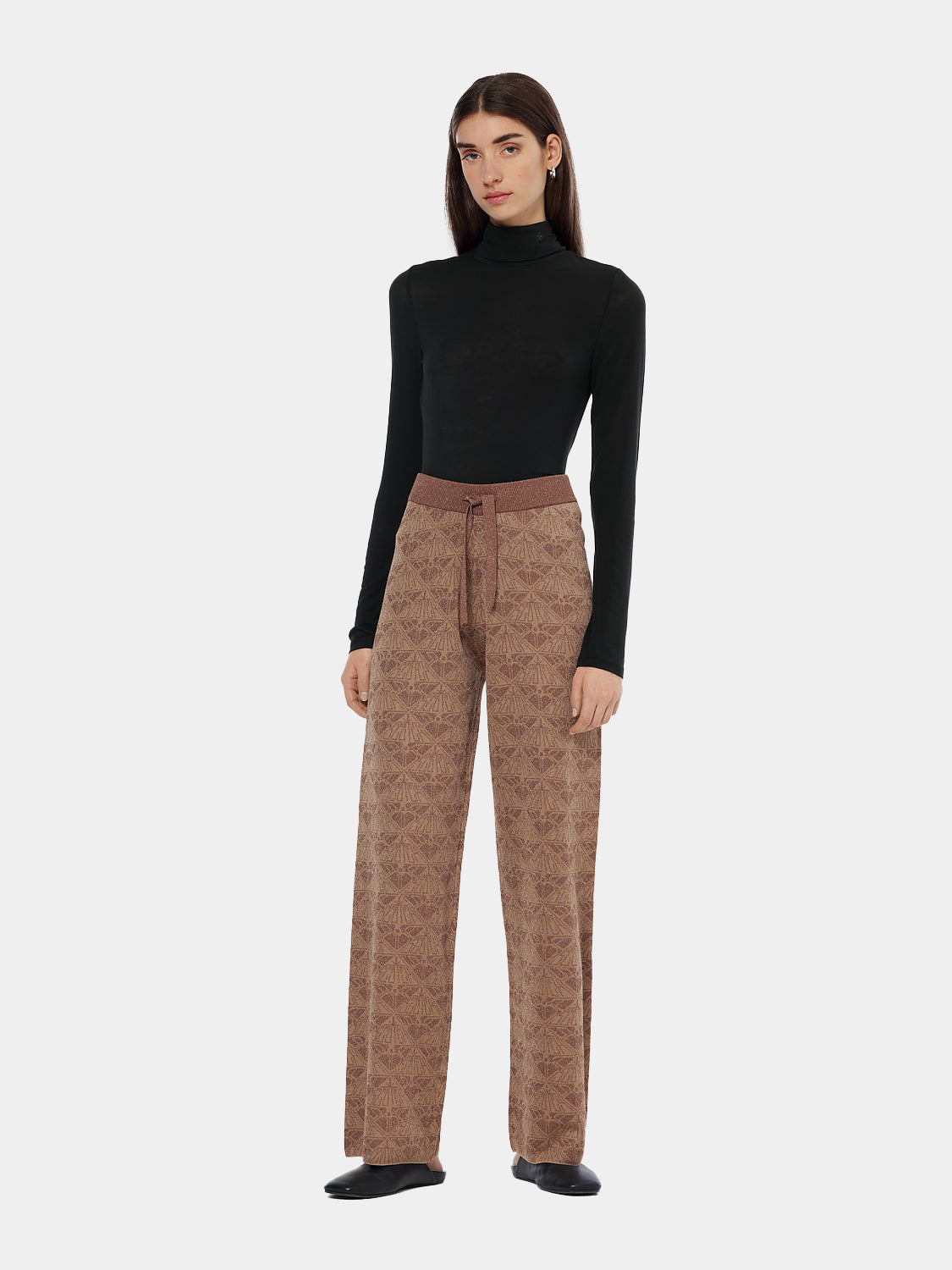 Monogram jacquard pants - Scotch & Soda NZ