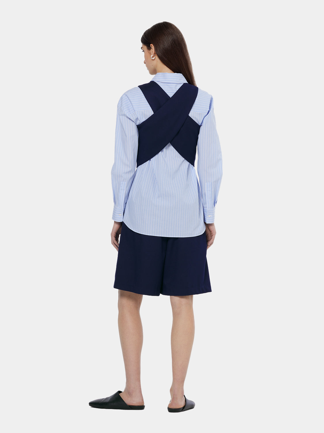 Cross back gabardine waistcoat - Scotch & Soda NZ