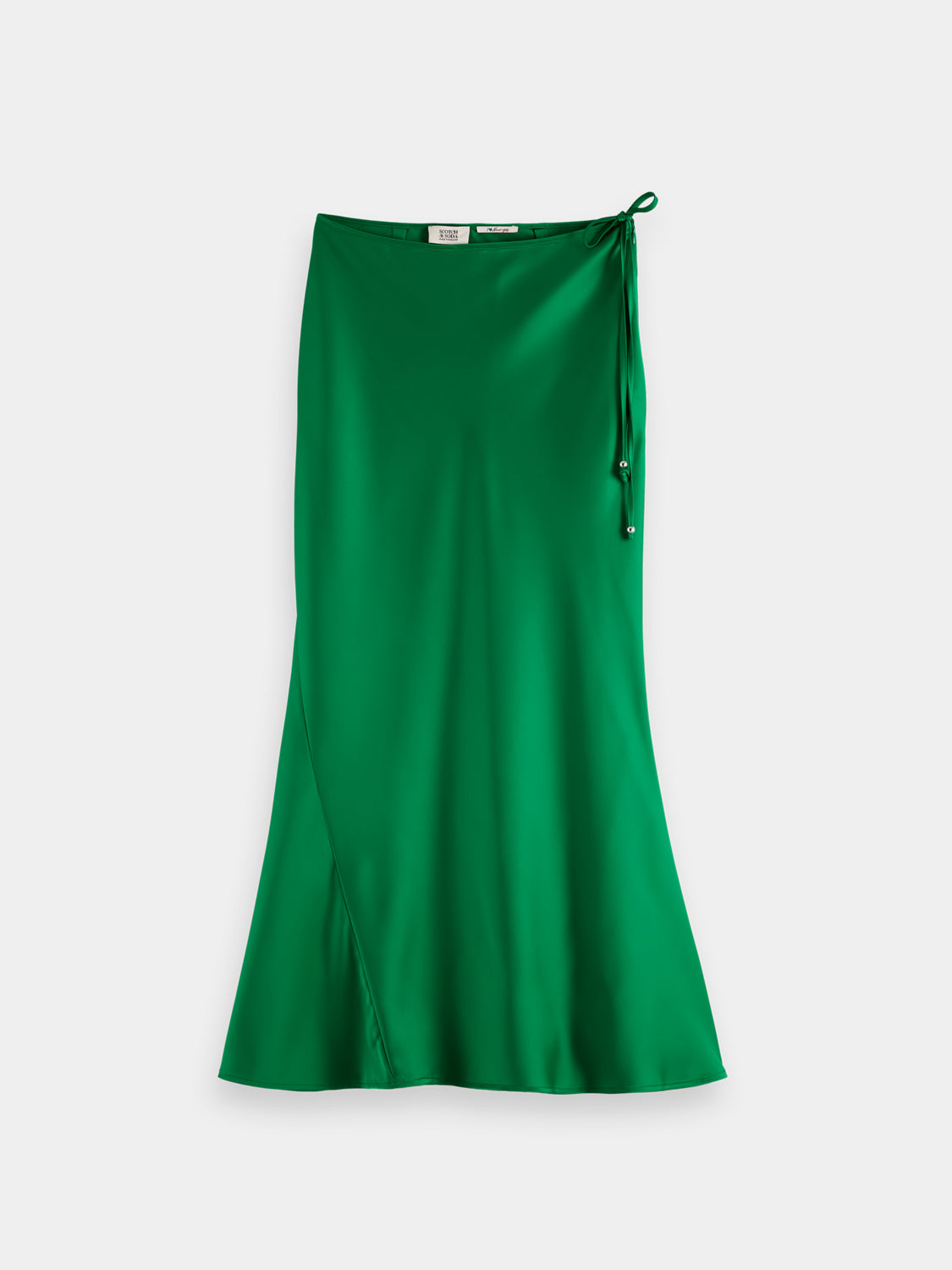 Midi bias skirt