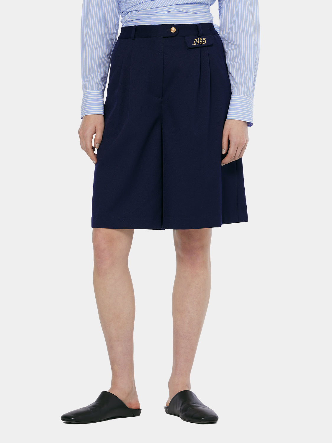 Gabardine twill shorts - Scotch & Soda NZ