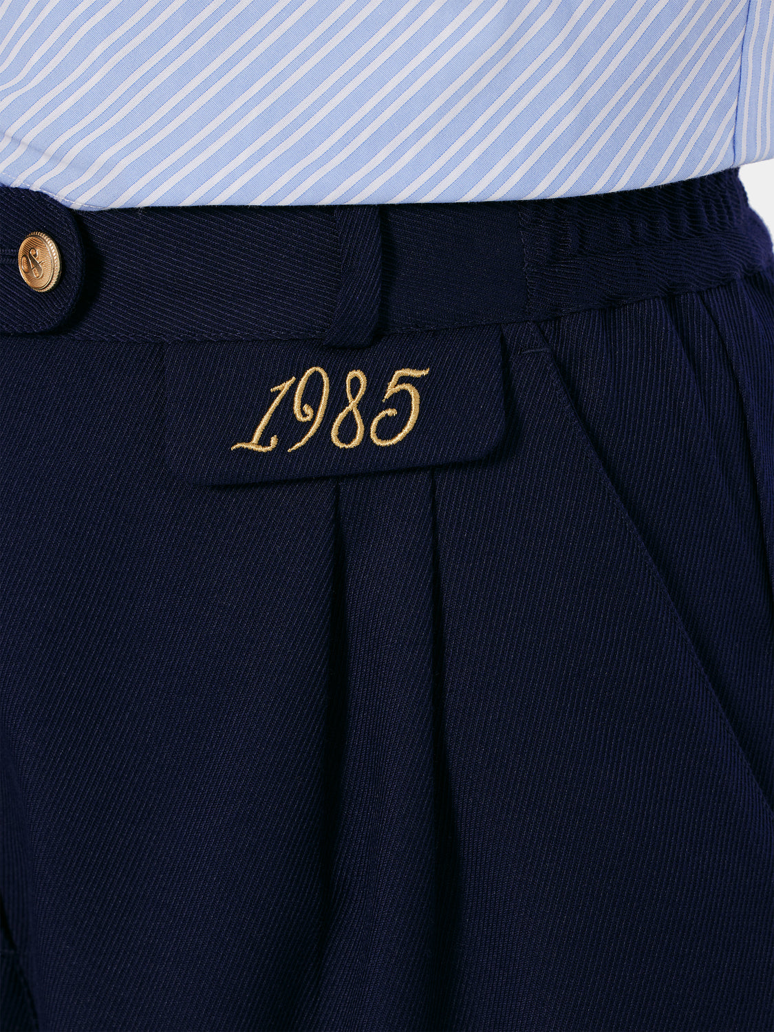Gabardine twill shorts - Scotch & Soda NZ