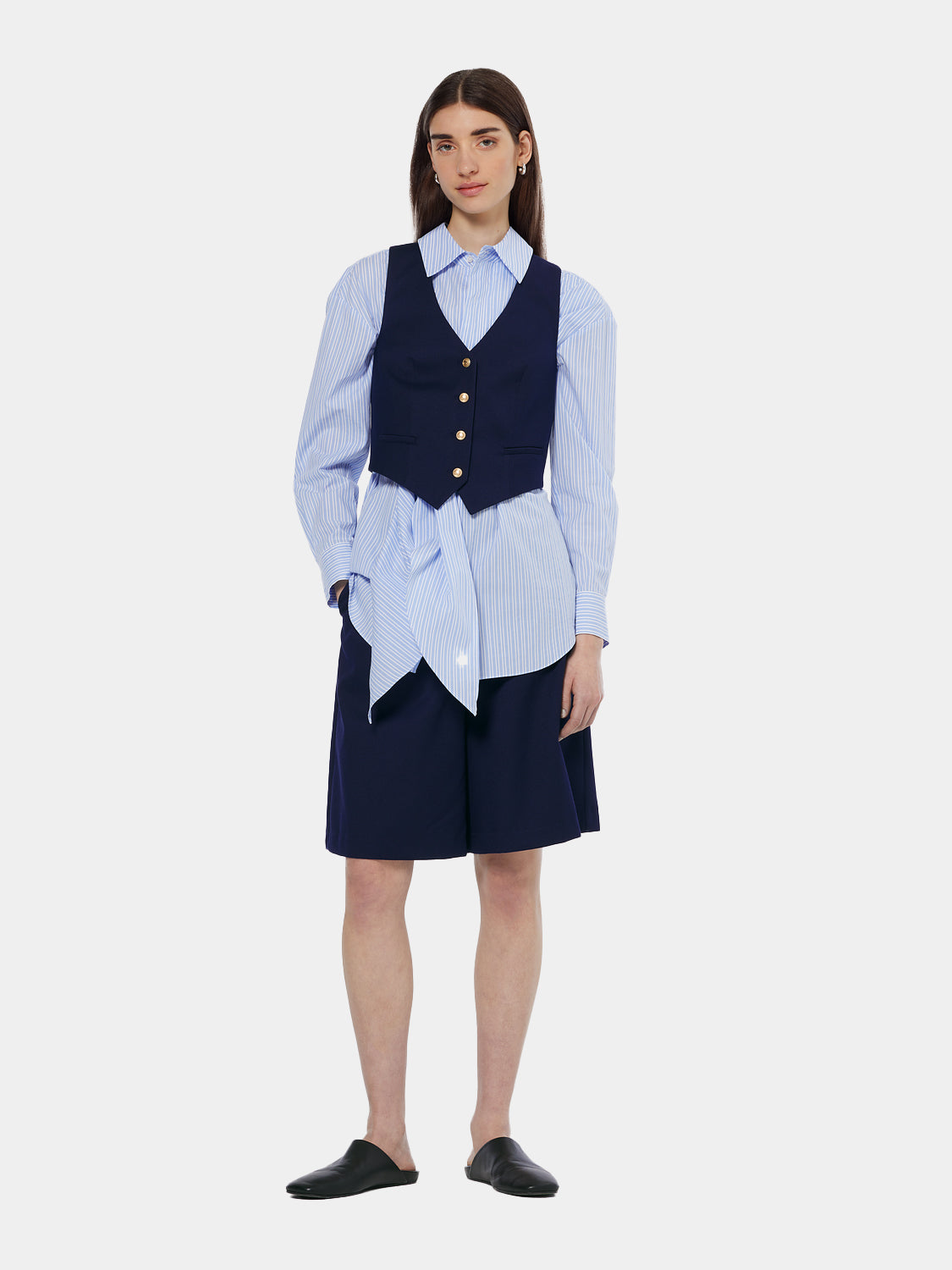 Gabardine twill shorts - Scotch & Soda NZ