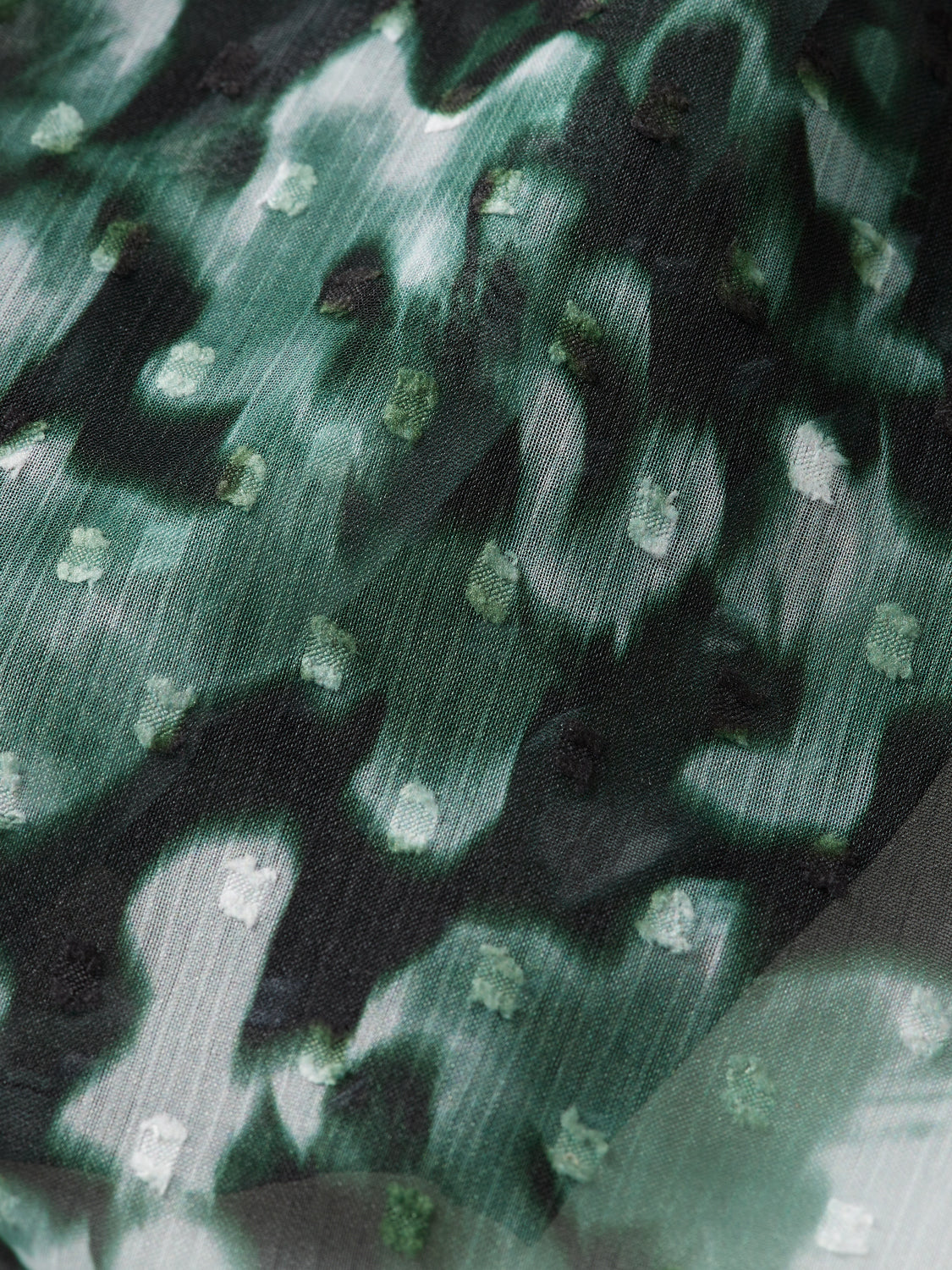 Printed fil coupe maxi dress