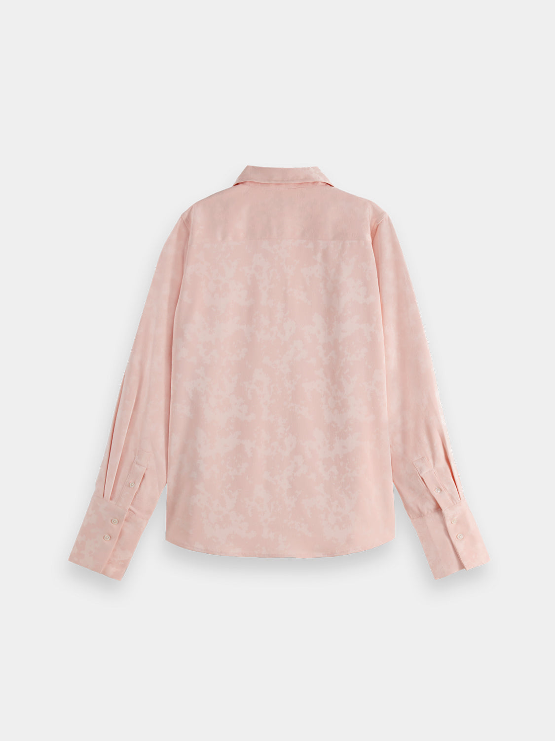 Satin jacquard shirt