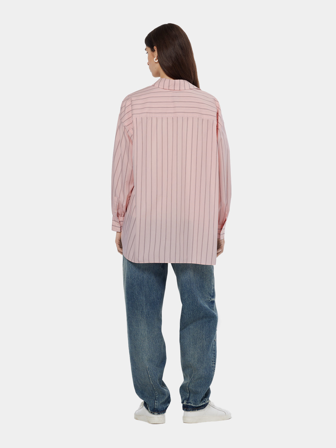 Girlfriend poplin shirt