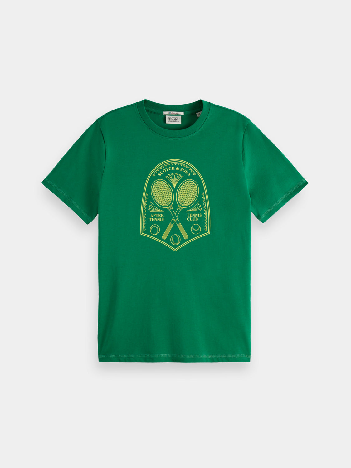 Chest artwork t-shirt - Scotch & Soda NZ