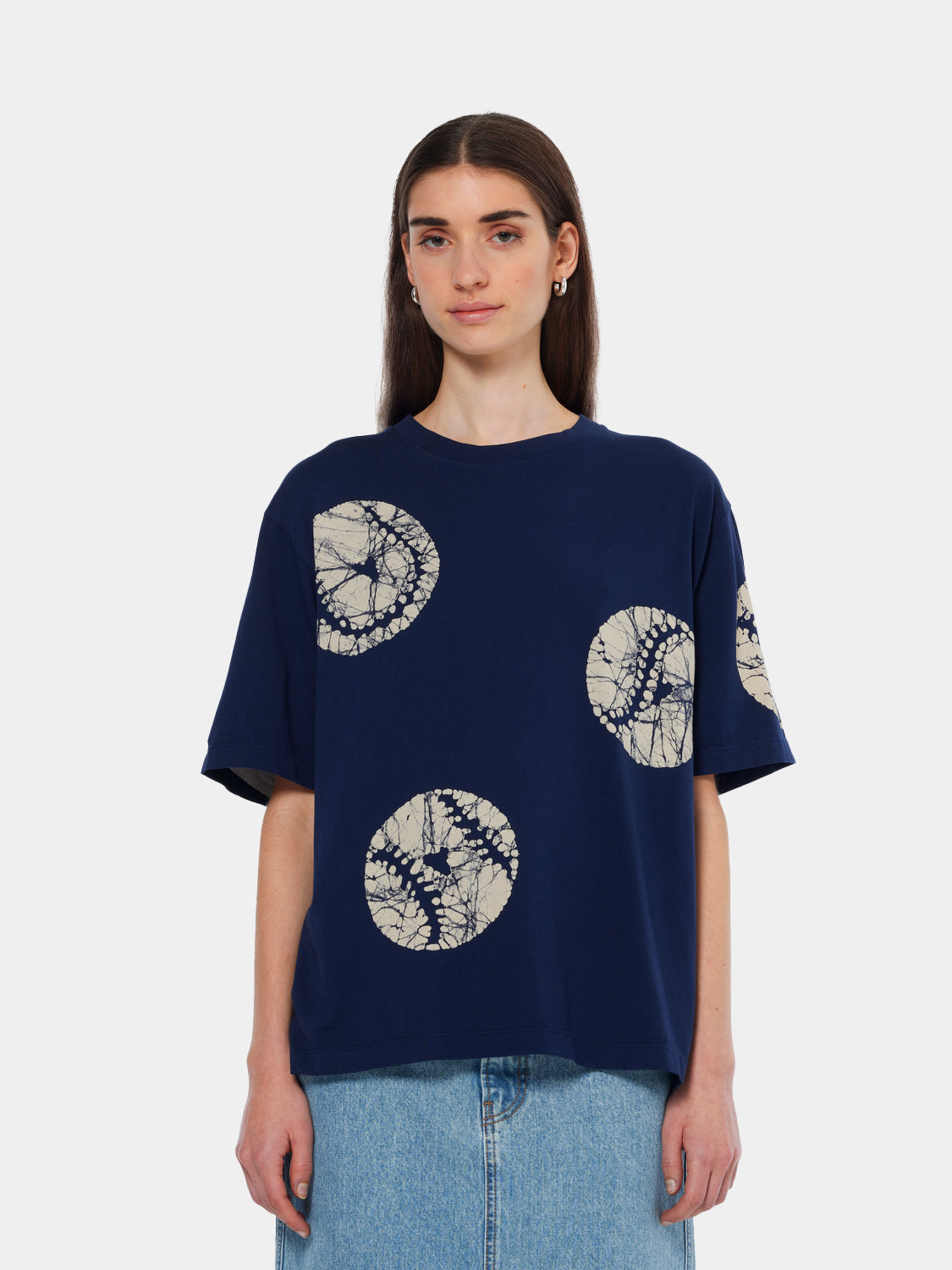 Batik loose t-shirt