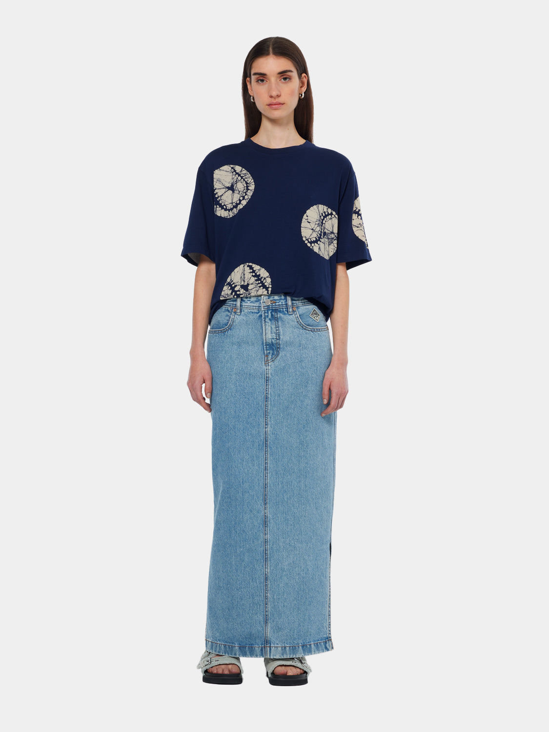 Batik loose t-shirt