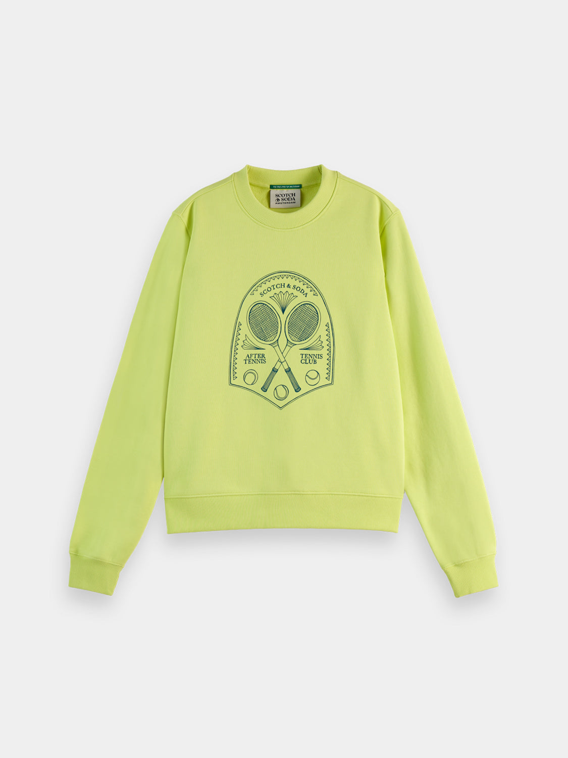 Chest artwork sweatshirt