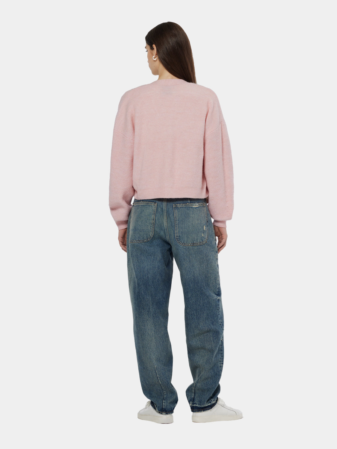 Fuzzy relaxed cardigan
