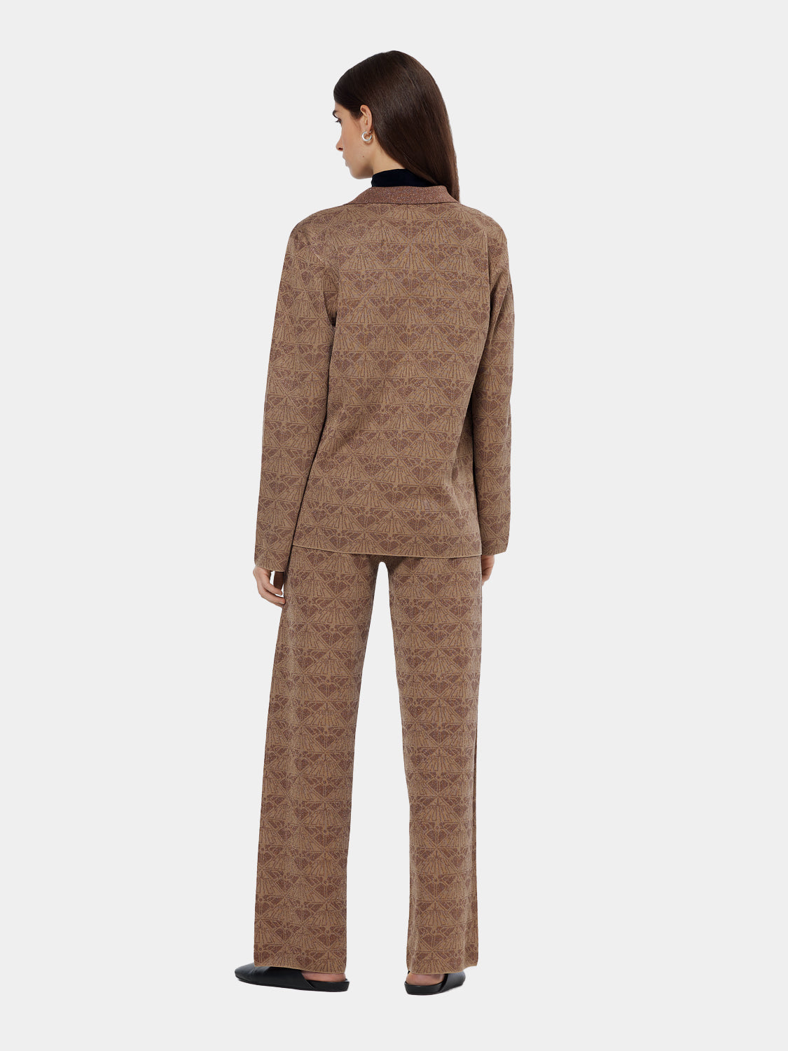 Monogram jacquard jacket - Scotch & Soda NZ
