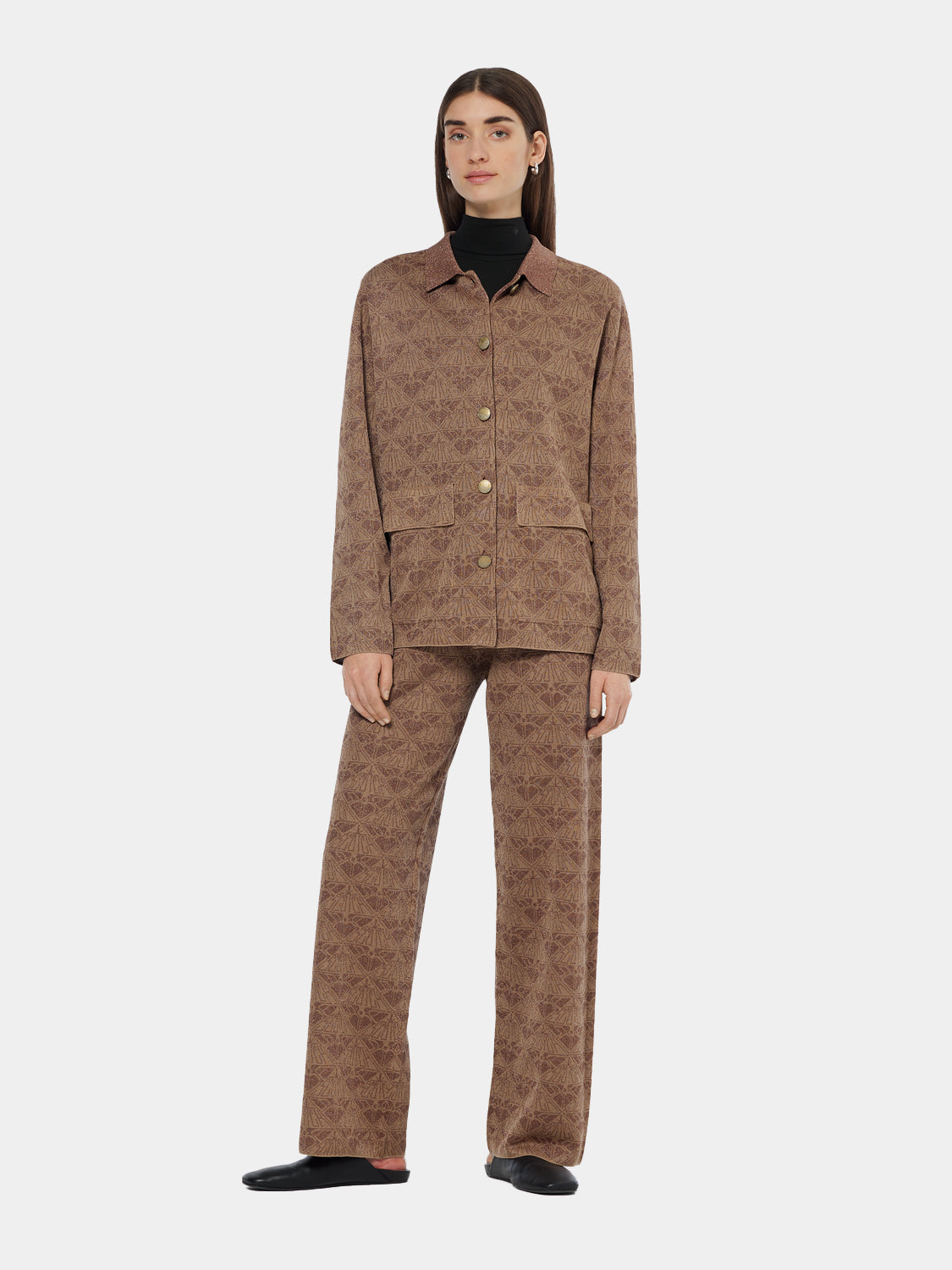 Monogram jacquard jacket - Scotch & Soda NZ