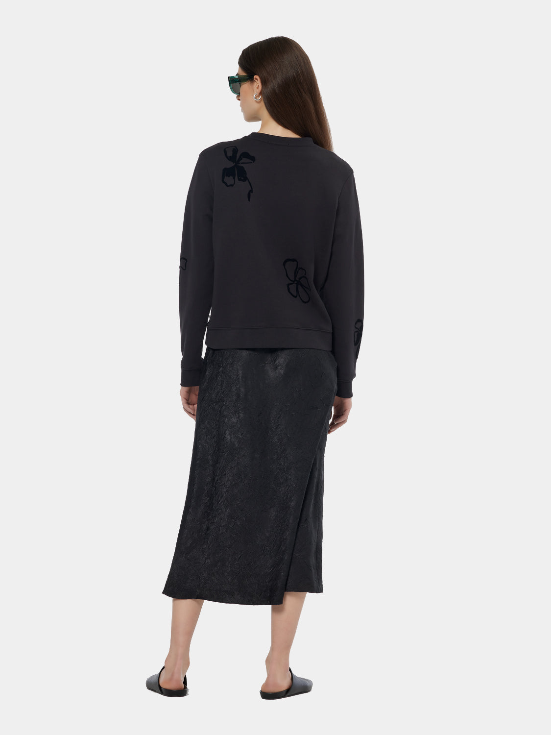 Flock artwork sweatshirt