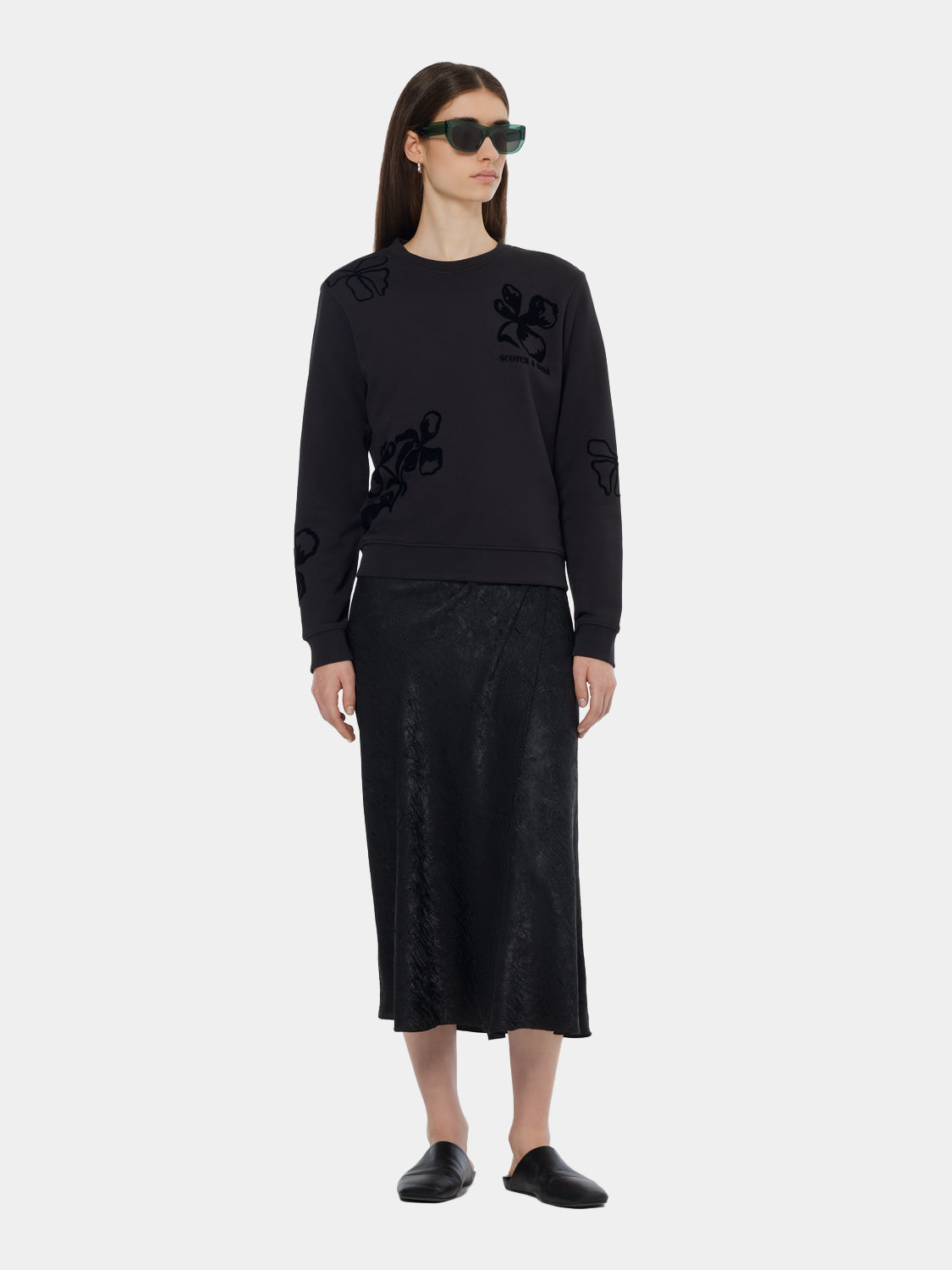 Flock artwork sweatshirt