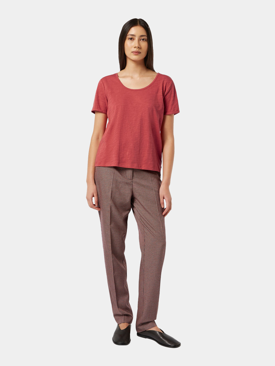 Relaxed fit slub t-shirt