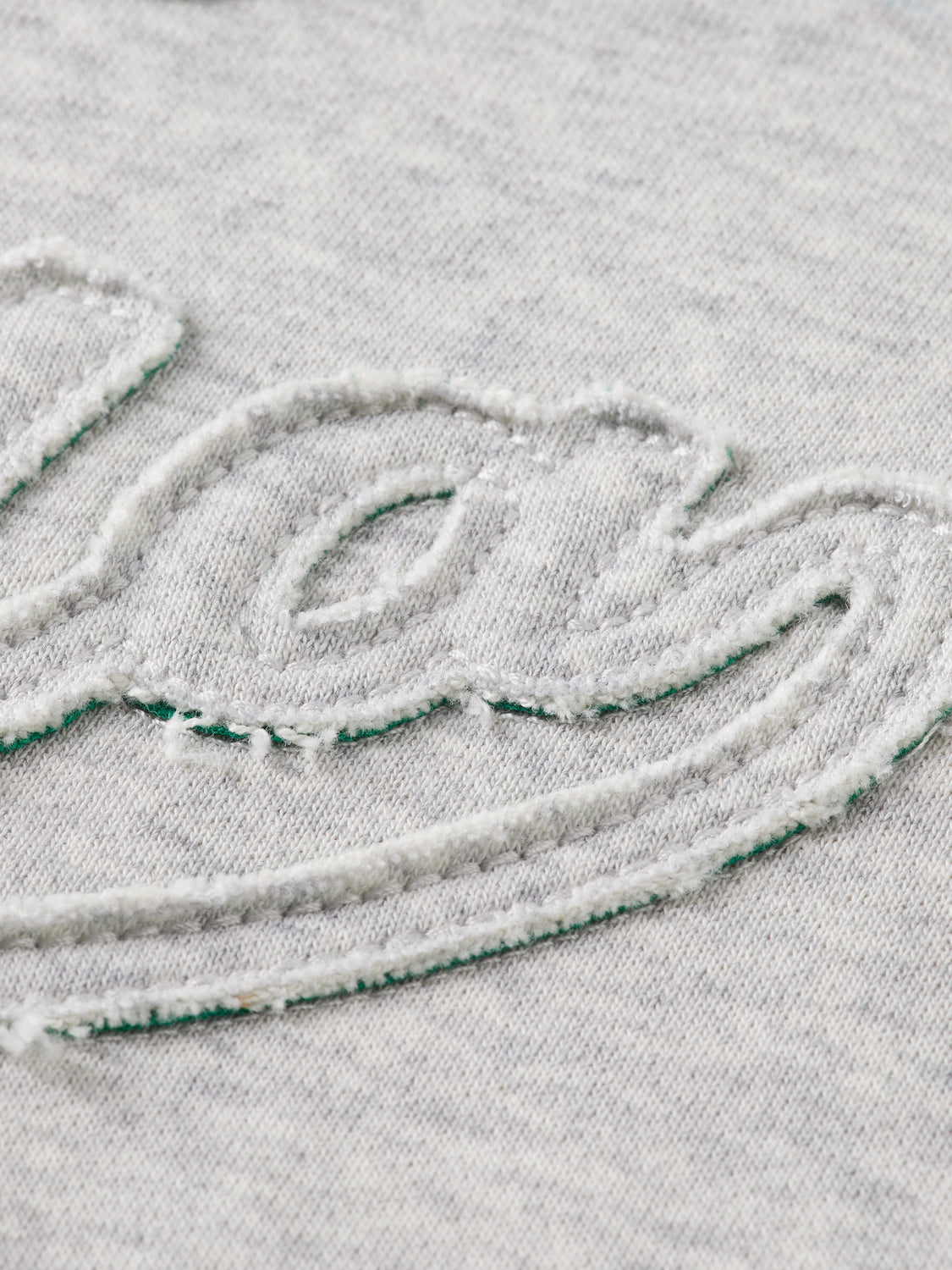 Applique artwork sweatshirt