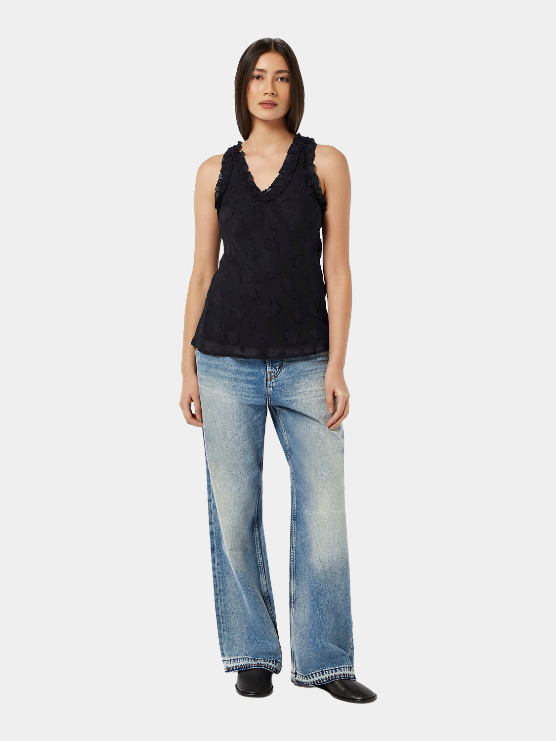 Deep loose fit jeans