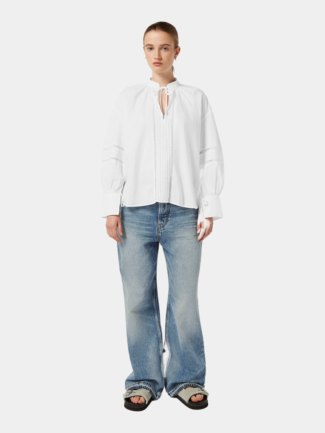 Lace tunic top - Scotch & Soda NZ