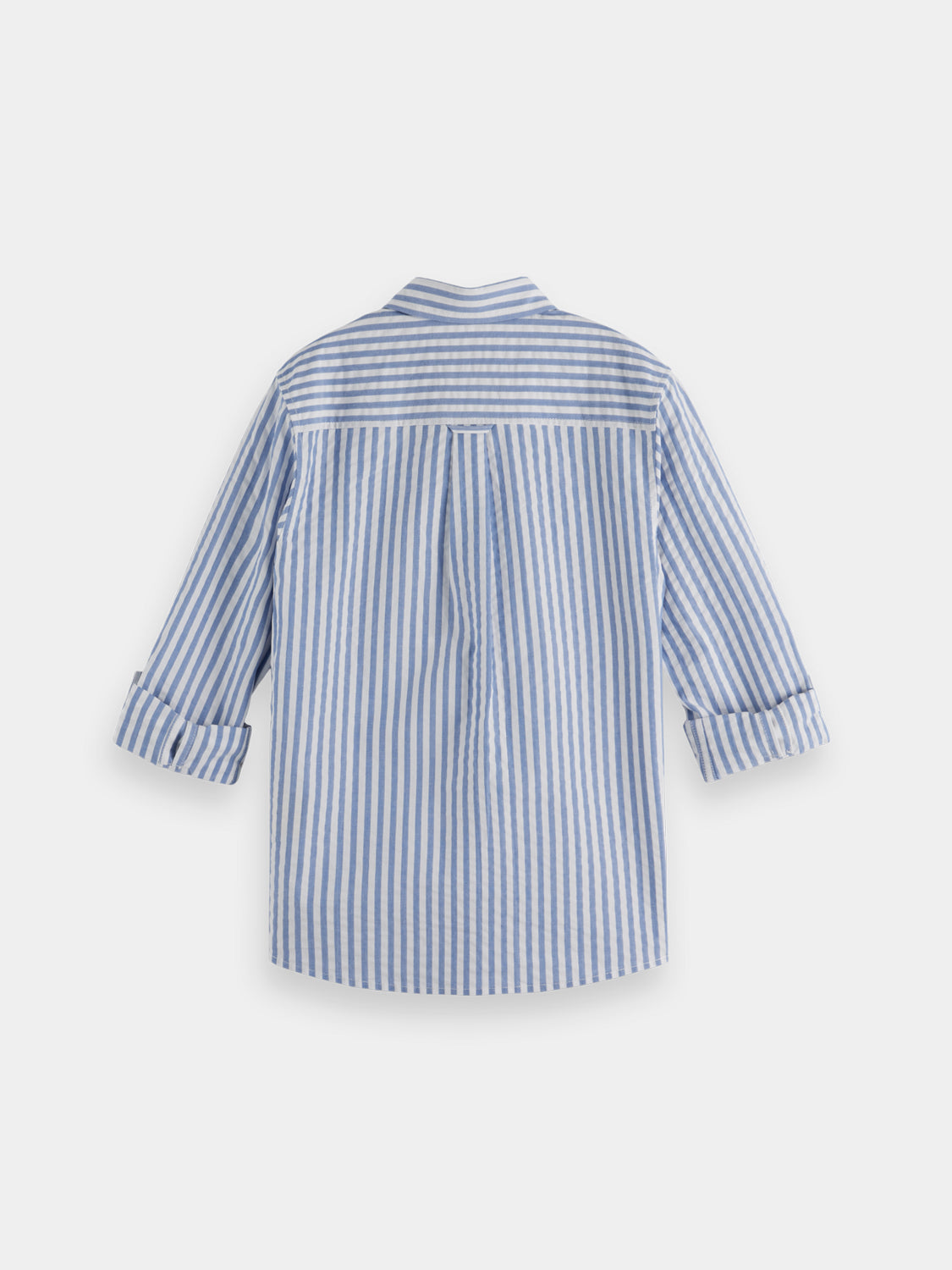 Kids - Seersucker shirt - Scotch & Soda NZ
