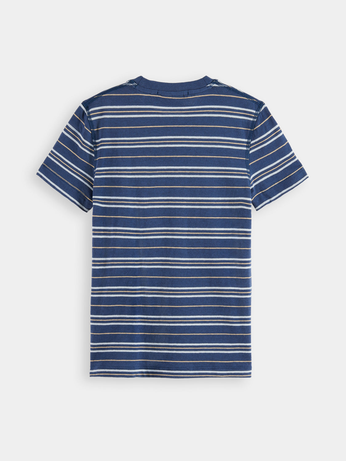 Kids - Yarn-dyed t-shirt - Scotch & Soda NZ