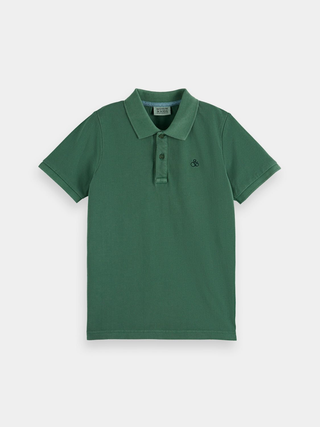 Kids - Garment-dyed pique polo