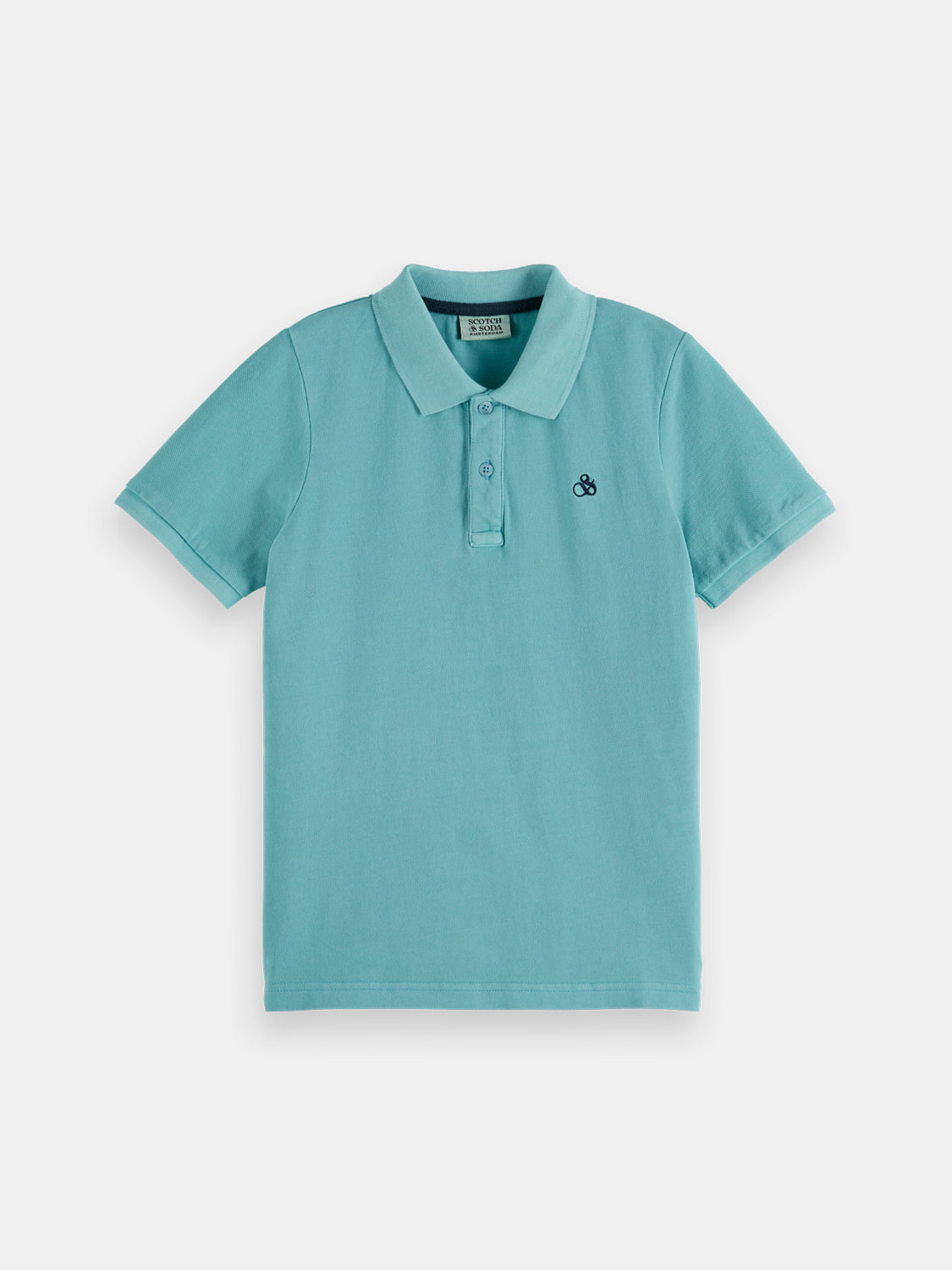 Kids - Garment-dyed pique polo