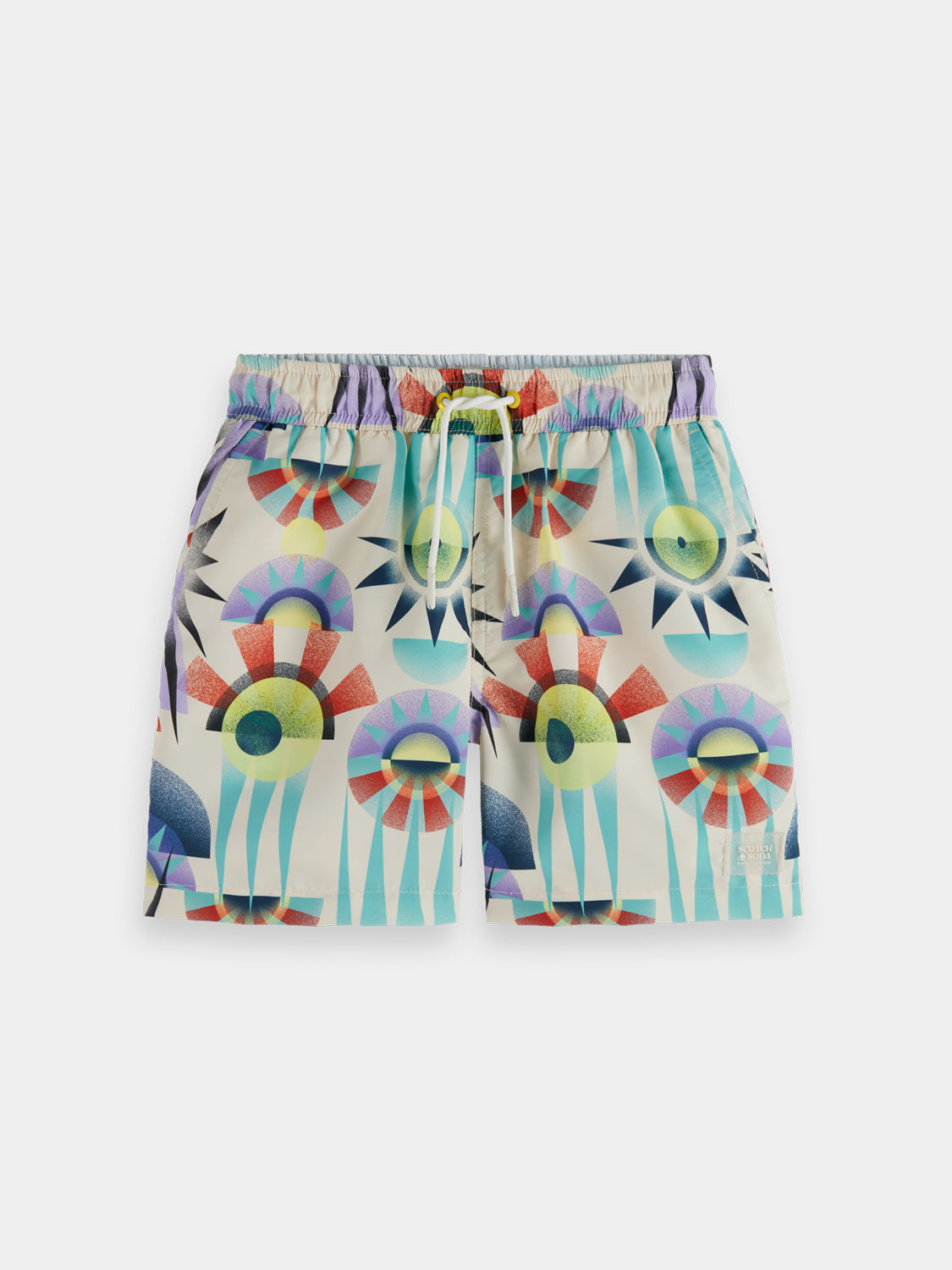 Kids - Printed swimshorts - Scotch & Soda NZ