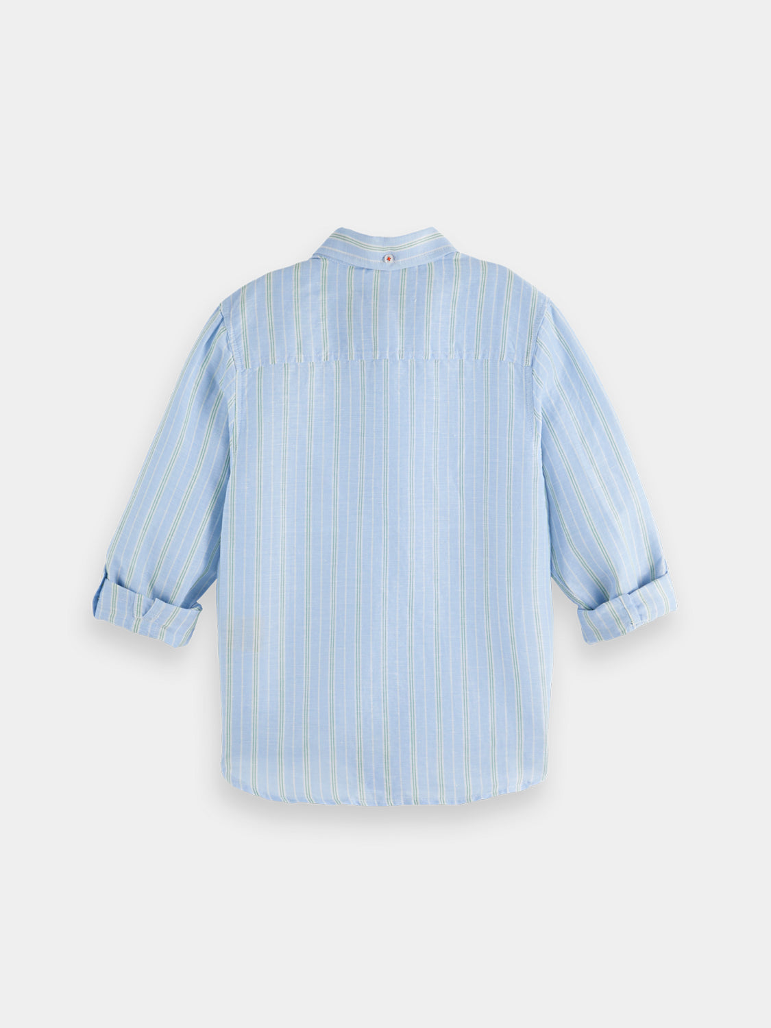 Kids - Yarn-dyed linen shirt